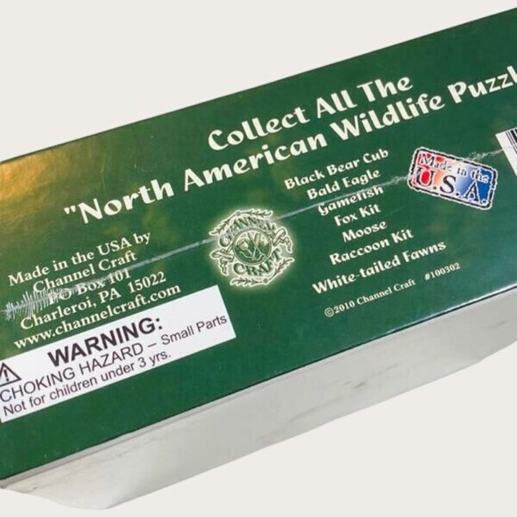 North American Wildlife Raptors 550 Piece Jigsaw Puzzle 18 x 24 Made In USA New - Picture 3 of 3